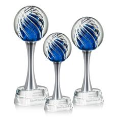 Genista Towers on Willshire Base Glass Award - Glass Awards