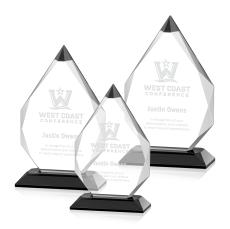 Granville Black Peaks Crystal Award - Crystal Awards