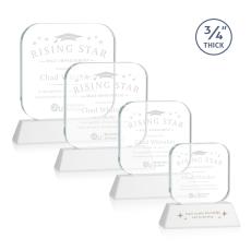 App White on Newhaven Square / Cube Crystal Award - Desktop Awards