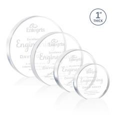 Narita Clear Circle Acrylic Award - Acrylic Awards