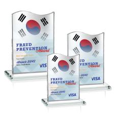 Unity Full Color Clear Unique Crystal Award - Unique Awards