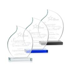 Rothbury Flame Crystal Award - Crystal Awards