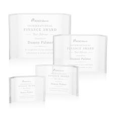 Almer Crescent Acrylic Award - Acrylic Awards