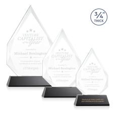 Hawthorne Black on Newhaven Peaks Crystal Award - Crystal Awards