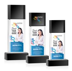 Middlesex Full Color Rectangle Crystal Award - Full Color Imprint
