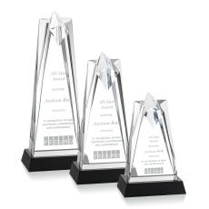 Rosina Clear on Base Star Acrylic Award - Acrylic Awards