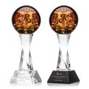 Avery Clear on Langport Base Globe Glass Award