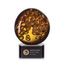 Avery Black on Paragon Base Globe Glass Award