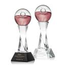 Jupiter Clear on Langport Base Globe Glass Award