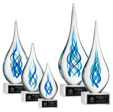 Warrington on Hancock Base - Clear - Glass Awards