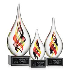 Nottingham on Hancock Base - Black - Glass Awards