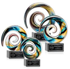 Nazare Black on Hancock Circle Glass Award - Glass Awards