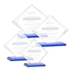 Griffith Blue Diamond Crystal Award - Awards and Trophies