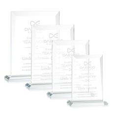Sullivan Clear Rectangle Crystal Award - Awards and Trophies