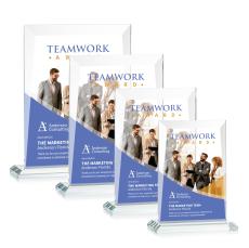 Sullivan Full Color Clear Rectangle Crystal Award - Crystal Awards