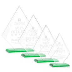 Rideau Green Diamond Crystal Award - Crystal Awards