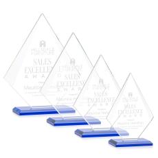 Rideau Blue Diamond Crystal Award - Crystal Awards