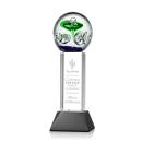 Aquarius Black on Stowe Base Towers Glass Award