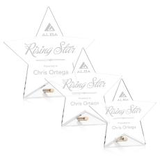 Polaris Gold Star Acrylic Award - Acrylic Awards
