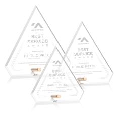 Polaris Gold Diamond Acrylic Award - Acrylic Awards