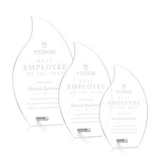 Polaris Silver Flame Acrylic Award - Acrylic Awards