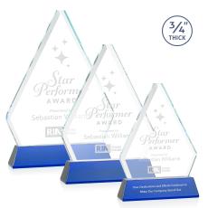Fyreside Blue on Newhaven Diamond Crystal Award - Crystal Awards