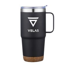 Akira Travel Mug w/Cork Bottom - 24oz - Drinkware