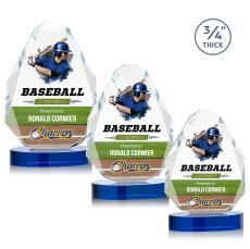 Lexis Full Color Tear Drop Crystal Award - Full Color Imprint