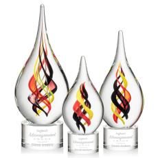 Nottingham on Marvel Base - Clear - Glass Awards