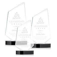 Portland Black Peaks Crystal Award - Awards and Trophies