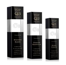 Araceli Tower Black  Towers Crystal Award - Awards and Trophies