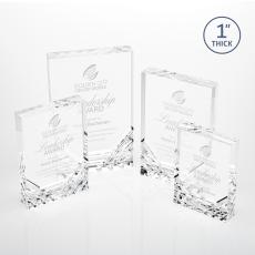 Elektra Clear Rectangle Acrylic Award - Acrylic Awards
