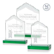 Everest Green Peaks Crystal Award - Awards and Trophies