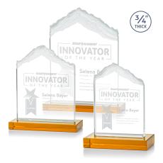 Everest Amber Peaks Crystal Award - Awards and Trophies