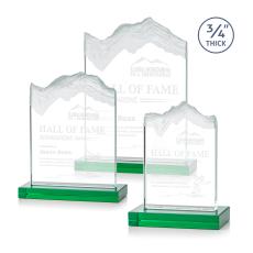 Kilimanjaro Green Peaks Crystal Award - Crystal Awards