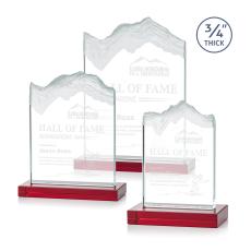 Kilimanjaro Red Peaks Crystal Award - Crystal Awards