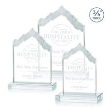 McKinley Stafire Peaks Crystal Award - Crystal Awards