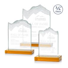 Kilimanjaro Amber Peaks Crystal Award - Awards and Trophies