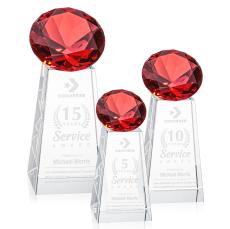 Novita Ruby Crystal Award - Colored Crystal Awards