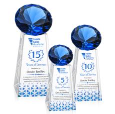 Novita Full Color Sapphire Crystal Award - Full Color Imprint