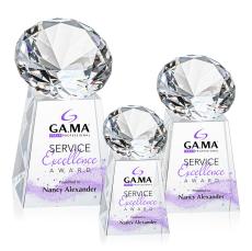 Celestina Full Color Diamond Crystal Award - Full Color Imprint