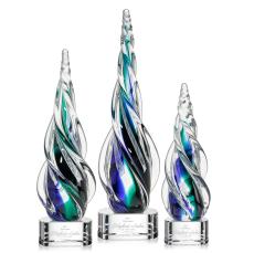 Alderon on Paragon Base - Clear - Glass Awards