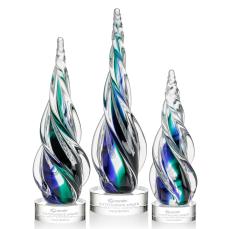 Alderon on Stanrich Base - Clear - Glass Awards