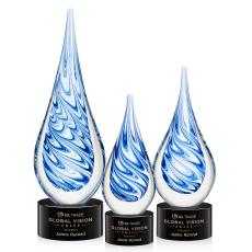 Marlin on Marvel Base - Black - Glass Awards