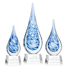 Marlin on Robson Base - Clear - Glass Awards