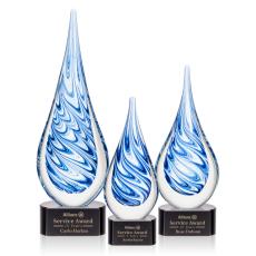 Marlin on Paragon Base - Black - Glass Awards