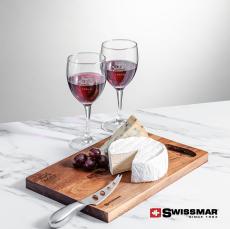 Swissmar Acacia Board &  2 Carberry Wine - Corporate Gifts