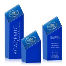 Barone Blue Towers Crystal Award - Awards and Trophies