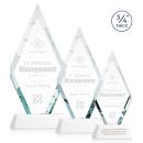 Richmond White on Newhaven Base Diamond Crystal Award