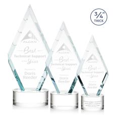 Richmond Clear on Marvel Base Diamond Crystal Award - Crystal Awards